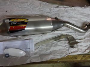 HONDA CRF250L 2013 2014 FMF POWERCORE 4 Q4 HEX SLIPON EXHAUST SPARK ARRESTOR, image 2