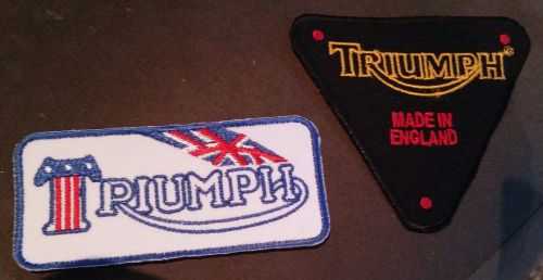 2 x  patch motorcycle vest jacket rockabilly biker hog ! indian