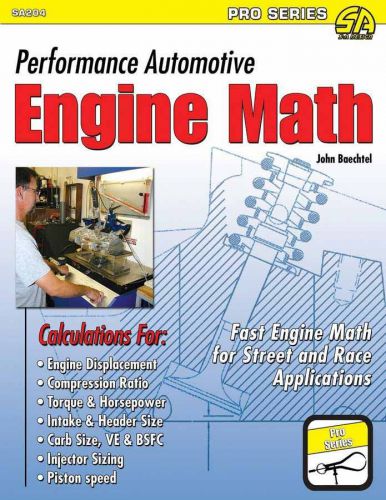 S-a books sa204 performance automotive engine math