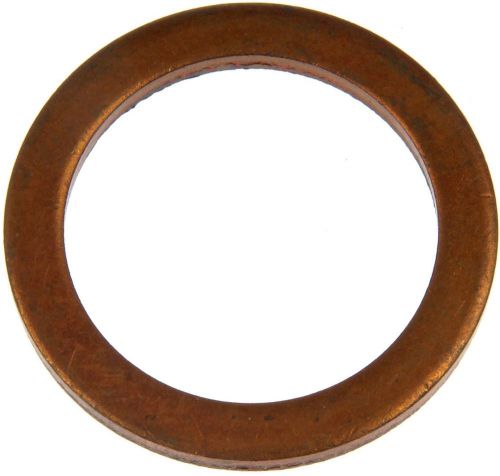 Engine oil drain plug gasket dorman 65278 fits 85-92 volvo 740 2.3l-l4