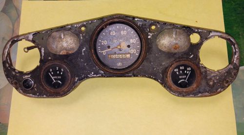 Gaz 69 dashboard, used.Панель приборов ГАЗ 69, б/у.
