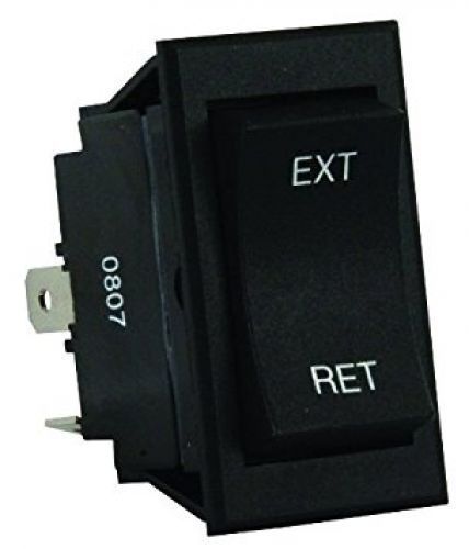 Jr products 13635 black 5th wheel/tongue jack switch