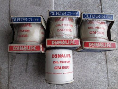 &#039;4&#039; dynalife cn966 oil filters-(fits various 4cyl-mg-opel-austin-pinto-capri etc