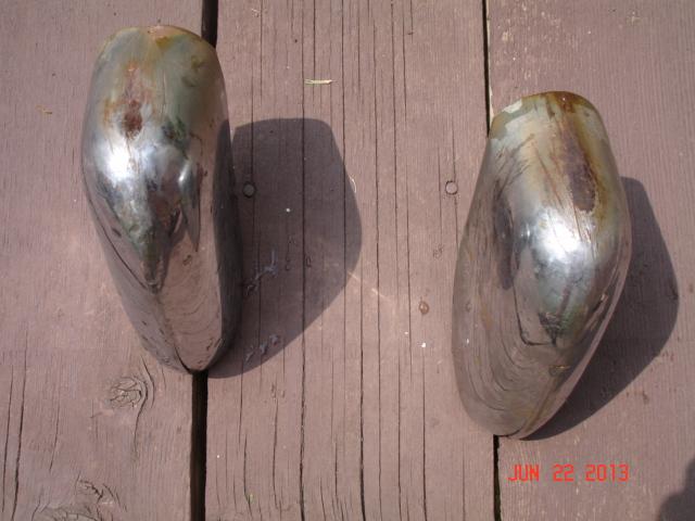 1958 PONTIAC REAR BUMPER Trim Pieces, Solid Core, US $39.99, image 4