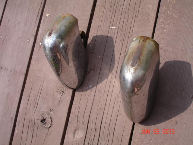 1958 PONTIAC REAR BUMPER Trim Pieces, Solid Core, US $39.99, image 5