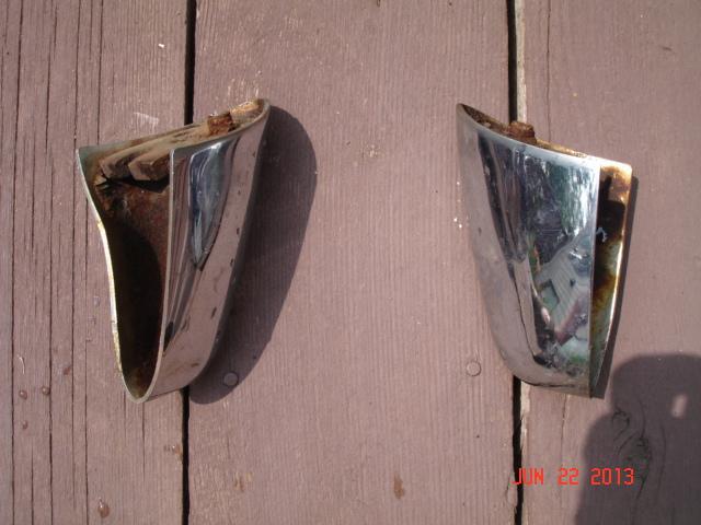 1958 PONTIAC REAR BUMPER Trim Pieces, Solid Core, US $39.99, image 7