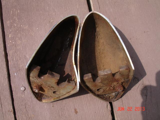 1958 PONTIAC REAR BUMPER Trim Pieces, Solid Core, US $39.99, image 9