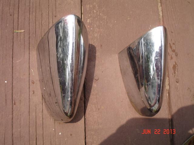 1958 PONTIAC REAR BUMPER Trim Pieces, Solid Core, US $39.99, image 11