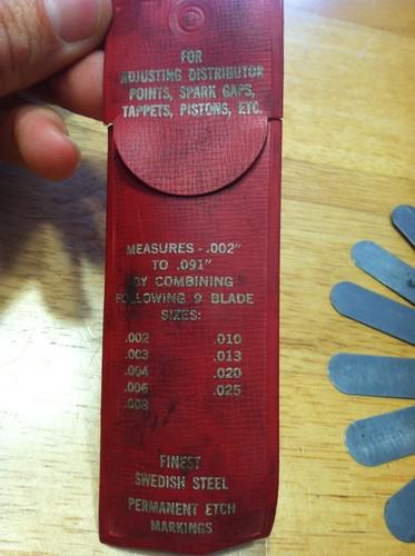 Sears Roebuck Dunlap spark plug feeler thickness gauge 9 blade , US $7.99, image 3