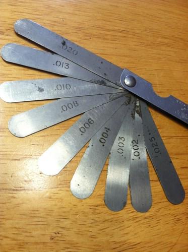 Sears Roebuck Dunlap spark plug feeler thickness gauge 9 blade , US $7.99, image 4