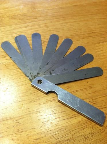 Sears Roebuck Dunlap spark plug feeler thickness gauge 9 blade , US $7.99, image 6