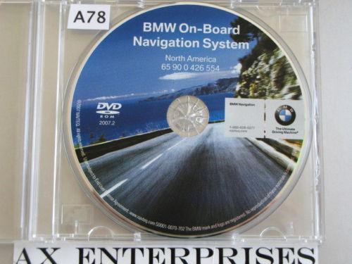 2003 bmw e39 525i 525it 530i 540i 540it m5 navigation dvd # 554 map rel @ 2007.2
