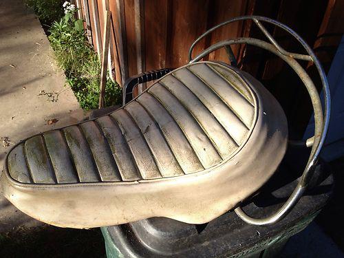 Vintage harley davidson buddy seat grab rail panhead shovelhead knucklehead