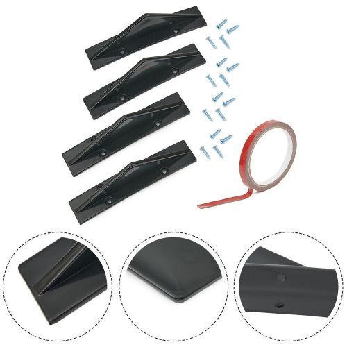 4*Universal Rear Bumper Diffuser Lip Splitter Fin Trim Cap Fit For 300, US $19.03, image 20