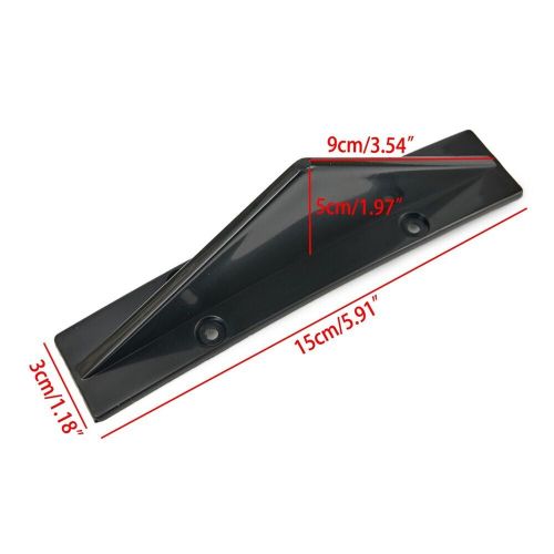4*Universal Rear Bumper Diffuser Lip Splitter Fin Trim Cap Fit For 300, US $19.03, image 23