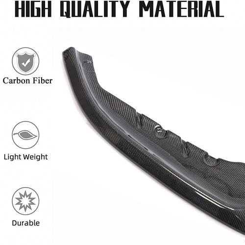 Fits BMW G30 530i 540i M550i M-Sport 21-23 CARBON FIBER Front Bumper Lip Spoiler, US $600.00, image 5