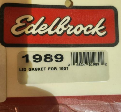 Edelbrock 1989 lid gasket for 1901, US $44.99, image 4