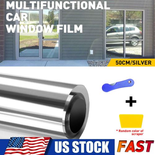 Silver 50% VLT Professional 20" x 10' Car Uncut Roll Window Tint Film + Tool Set, US $13.29, image 7