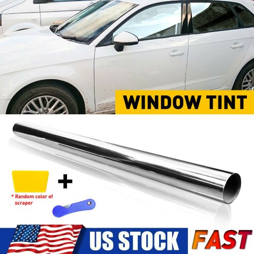 Silver 50% VLT Professional 20" x 10' Car Uncut Roll Window Tint Film + Tool Set, US $13.29, image 12