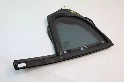 09-15 jaguar xf xfr x250 rear left driver side quarter corner window glass oem