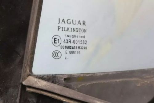 09-15 Jaguar XF XFR X250 Rear Left Driver Side Quarter Corner Window Glass OEM, US $75.00, image 2