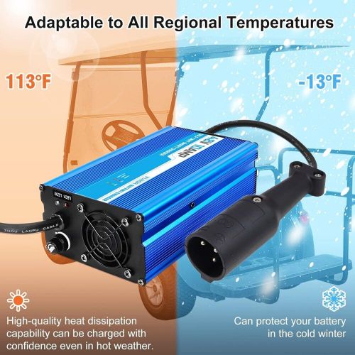 Flngr 48 Volt Golf Cart Battery Charger for Club Car6-10 Hours Full Charge10 ..., US $149.99, image 5