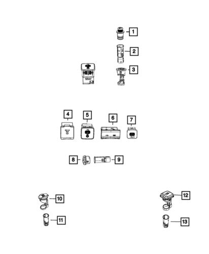 Genuine Mopar Charging Port USB 6NC18DX9AA, US $42.26, image 2