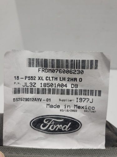 2018-2020 Ford F150 Rear Seat Head Rest Cover Gray Cloth JL3Z-18501A04DB, US $32.99, image 2