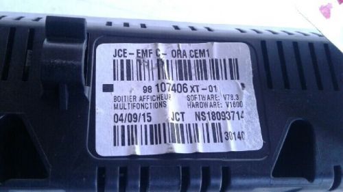 98107406XT MULTIFUNCTION DISPLAY FOR CITROËN C3 TONIC 2295124 2295124-, US $, image 8