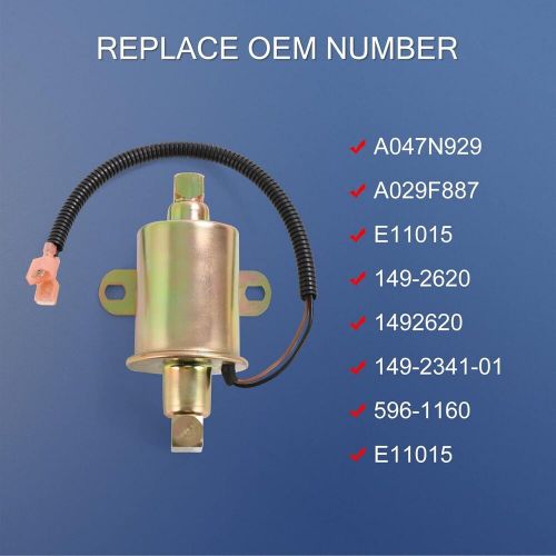 E11015 Electric Fuel Pump For Cummins Onan A029F887 A047N929 149-2620 A029F887, US $19.99, image 11