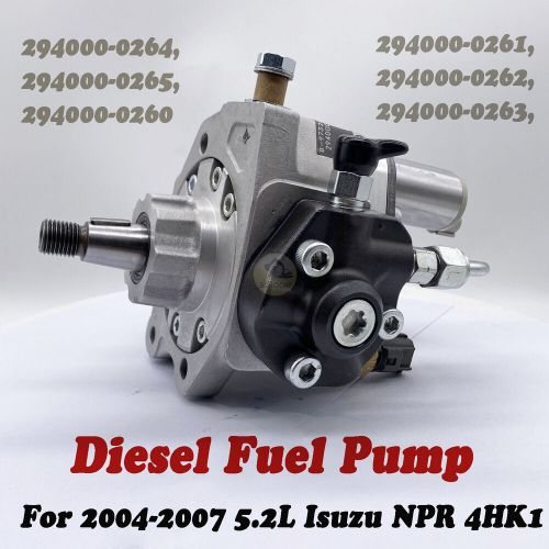 Engine Diesel Fuel Pump #294000-0266 For Isuzu 2004-2007 5.2L 4HK1 NPR NQR NRR, US $425.99, image 14