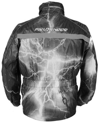 Fieldsheer Thunder 2 Piece Rainsuit Black Size Large, US $80.99, image 2