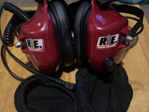 Racing Electronics Headphones Headset With Volume Adjustment R.E., US $25.00, image 5