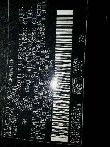 Alternator 1GRFE Engine 6 Cylinder 130 Amp Fits 10-20 4 RUNNER 1777994, US $100.00, image 10