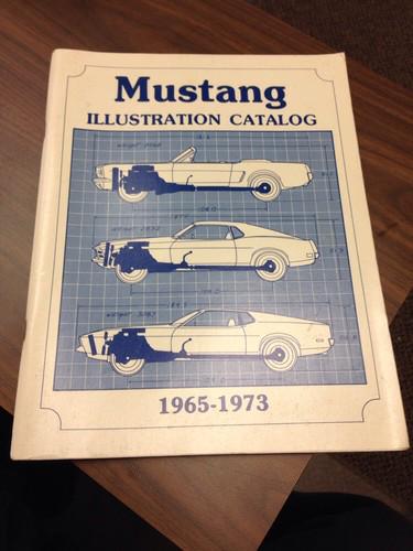 Mustang illustration catalog