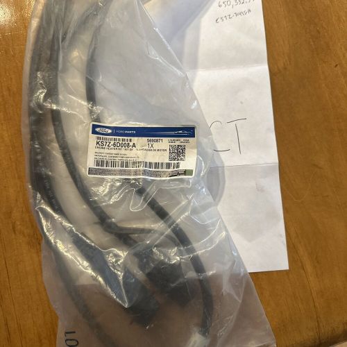 Ford ks7z-6d008-a, engine block heater &amp; wiring, new nos genuine oem part sale