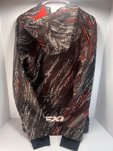 Fox FXR Racing Jacket Size S Red Black Full Zip Coat Snowmobile, US $34.99, image 3