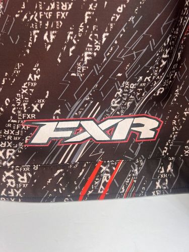 Fox FXR Racing Jacket Size S Red Black Full Zip Coat Snowmobile, US $34.99, image 4