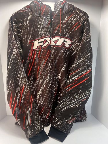 Fox FXR Racing Jacket Size S Red Black Full Zip Coat Snowmobile, US $34.99, image 7