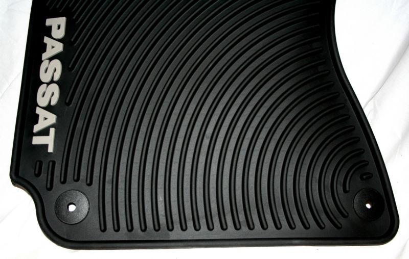 Find 2002/2003/2004 VW Passat Rubber Floor Mats Factory OEM Accessory