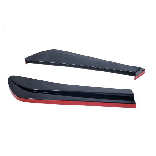For Dodge Front Bumper Lip Side Skirt Rear Bumper Lip Strut Rods Black Red, US $140.00, image 5