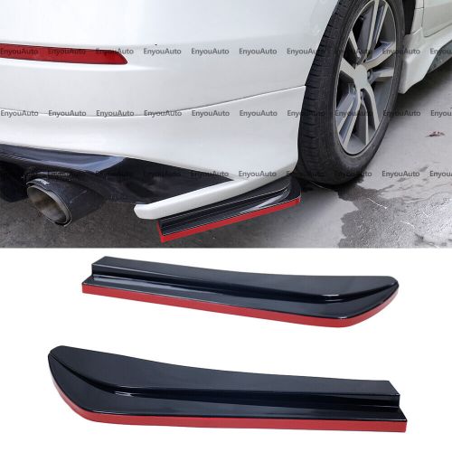 For Dodge Front Bumper Lip Side Skirt Rear Bumper Lip Strut Rods Black Red, US $140.00, image 6