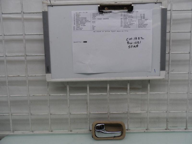 LEFT FRONT DRIVER INSIDE DOOR HANDLE INFINITI J30 1994, US $12.00, image 10