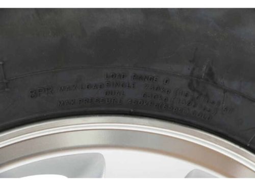 Karrier ST175/80R13 Radial Trailer Tire with 13" Aluminum Wheel 5 on 4-1/2 LR D, US $179.99, image 15
