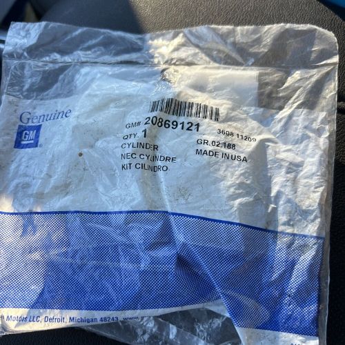 GM 20869121 Ignition Cylinder with Tumblers and Springs Uncoded, US $20.00, image 2