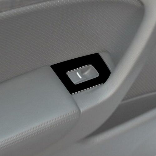 Vehicle door handle window lift switch abs trim black for acura tl 2004-2008 8pc