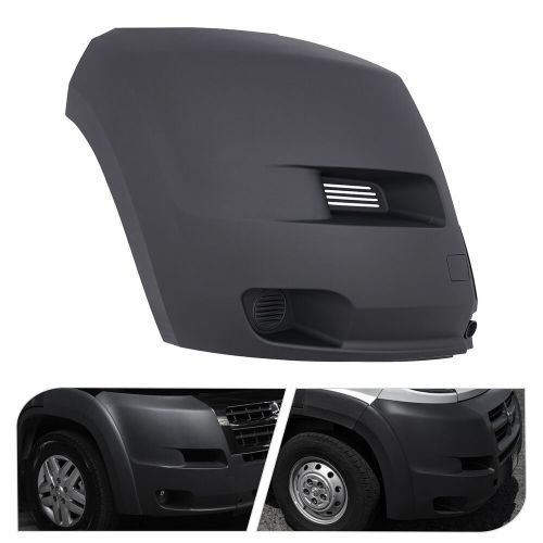 Front bumper with flare cover for ram promaster 1500/2500/3500 right+left side