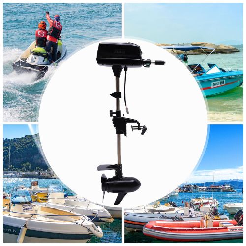48V 2200W HANGKAI Electric Boat Engine Outboard Trolling Motor Brushless Motor, US $384.76, image 5