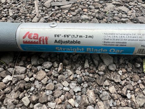 Marine Boat Sea Fit Straight Blade Adjustable Aluminum Oar 5'6"- 6'.6" ( PAIR ), US $75.00, image 3