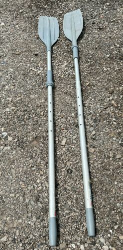 Marine Boat Sea Fit Straight Blade Adjustable Aluminum Oar 5'6"- 6'.6" ( PAIR ), US $75.00, image 4